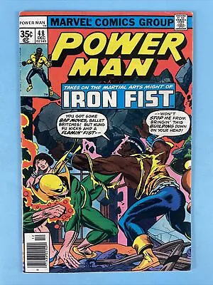 Power Man #48 (1st Team-up Of Power Man & Iron Fist)   1977 • $45