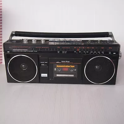 Vintage Sansui FX-M10 Mini Boombox Portable Stereo AM/FM/SW Cassette • $200