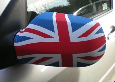 Car Wing Mirror Socks Flags Covers Flag-ups! - United Kingdom ~ Union Jack Uk • £3.95