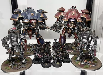 Warhammer 40k Imperial Knights Army + Primaris Space Marines • £300