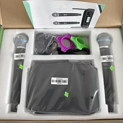 Shure GLXD4+BETA58A Professional Wireless Microphone System W/ 2pcs Mic Hot • £65.99