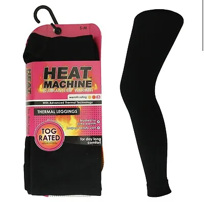 £7.95 • Buy Thermal Leggings Heat Machine Ladies Extra Warm  Brushed Lined  Winter