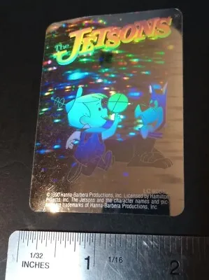 Vintage Sticker The Jetsons Hologram Sticker VTG 3D Holographic Elroy RARE • $8.99