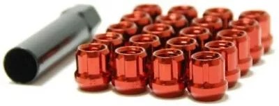 Wheel Mate Muteki Open End Lug Nuts - Red 12x1.50 • $80.98