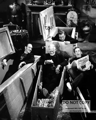 Peter Lorre Vincent Price Boris Karloff And Basil Rathbone 8x10 Photo (zy-969) • $8.87