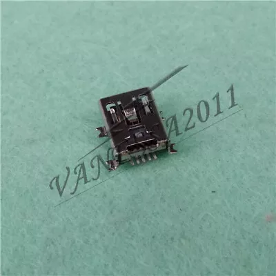 5PCS NEW Mini USB B-Type 5Pin Female SMT Panel Mount Connector HW-MU-5F-13 • $1.34