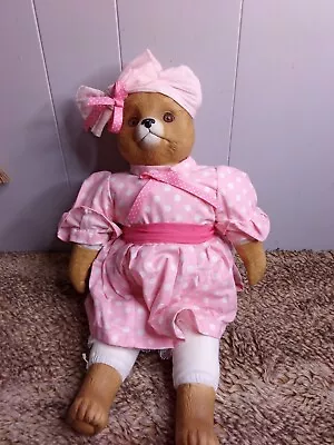 Vtg Goebel Betty Jane Carter Porcelain Musical Doll Bette Ball Bear 18  #214/500 • $48