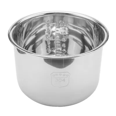 $38.99 • Buy 6L Pressure Cooker Inner Pot Rice Pressure Cooker Liner Stainless Steel Inner C3