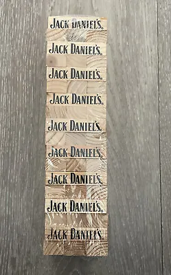 $12.79 • Buy JACK DANIELS WOODEN JENGA GAME Factory-Sealed Promo Official Merchandise