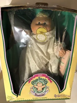 Vintage Cabbage Patch Doll 1983 In Box Box Is Damaged • $40