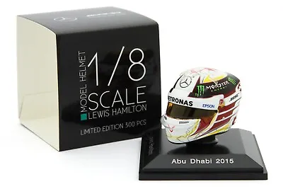 Spark 1/8 Scale Lewis Hamilton Mercedes Petronas 2015 Helmet Abu Dhabi  • £30