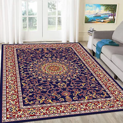 £11.95 • Buy Traditional Non Slip Large Area Rugs Hallway Runner Vintage Floor Carpet Mats
