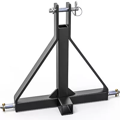 3Pt 2'' Receiver Trailer Hitch Tow Drawbar Adapter For Cat 1 Tractor Category 1 • $43.99