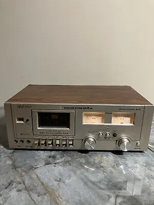 Vintage MARANTZ SD800 STEREO CASSETTE DECK Powers On But Eject Doesn’t Work • $59.99