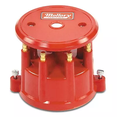 Mallory 208M Distributor Cap HEI Style Distributor Cap Red Brand New • $89.43