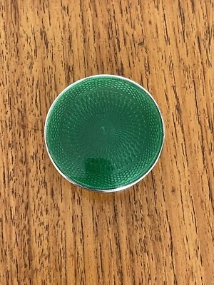 £5.50 • Buy Antique Silver & Enamel Pill Box, By Mappin & Webb, Birmingham 1911