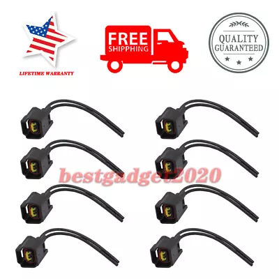 8pcs Ignition Coil Connector For Ford Modular Cobra Mustang Pigtails 4.6 5.4 6.8 • $10.49