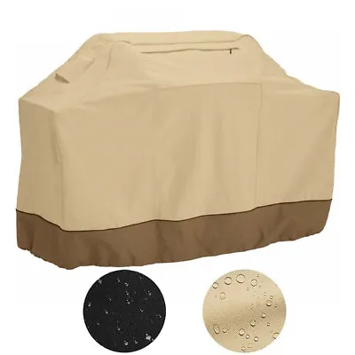 Waterproof Outdoor Barbecue BBQ Gas Grill Cover 600D Heavy Duty 58  64  70  72  • $20.45