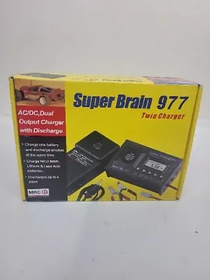 Mrc Super Brain 977 Twin Charger Rc Battery Charger • $24.99