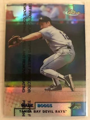 1999 Finest Baseball Refractor Wade Boggs #246 Parallel Insert Card SP • $8.99
