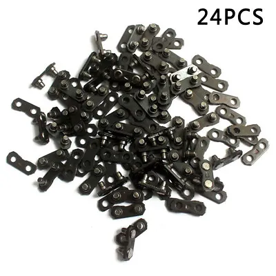 £8.95 • Buy 24 Sets Chainsaw Chain Links For Oregon Attachment Tools 0.325 .050 .058inches