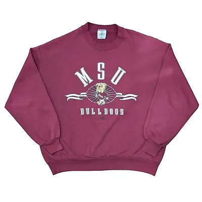 Vintage Mississippi State University Bulldogs Crewneck - SIZE 2XL • $35