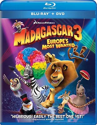 Madagascar 3: Europe's Most Wanted [Blu-ray] (NEW Sealed) • $7.10
