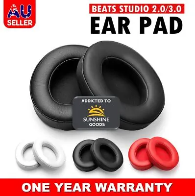 New Soft Replacement Ear Pads For Beats By Dr. Dre Studio 2.0 3.0 Wired Wireless • $6.95