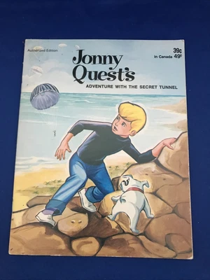 $13.50 • Buy Vintage 1972 Jonny Quest The Adventure  The Secret Tunnel Book By Horace  Elias