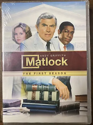 Matlock - The First Season (DVD 2008 7-Disc Set) Any Griffith NEW/SEALED • $7.20