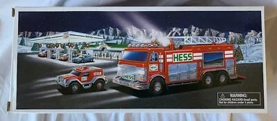 2005 HESS Trucks Emergency Truck With Rescue Vehicle Collectible  NEW IN BOX • $11.99