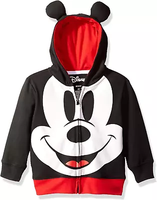 Toddler Boys' Mickey Mouse Costume Hoodie Black 2T • $34.94