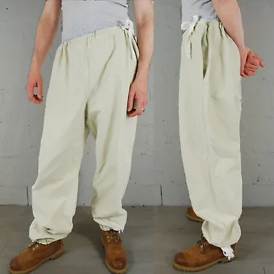 Vintage 1960s Cotton Canvas Japanese Style Army Work Chore Pants Various Colours • $43.52