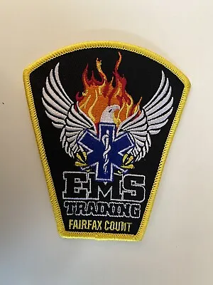 $7.50 • Buy Fairfax County, Va. Fire And Rescue Department Ems Training Patch