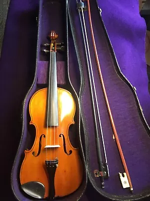 Vuillaume A Paris Violin  - Rue Croix Des Petits Champs 46  With 2 Bows • $199