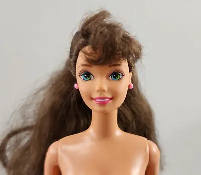 1996 Mattel Avon Exclusive Barbie Spring Petals Brunette Doll Nude #16872 • $8.99