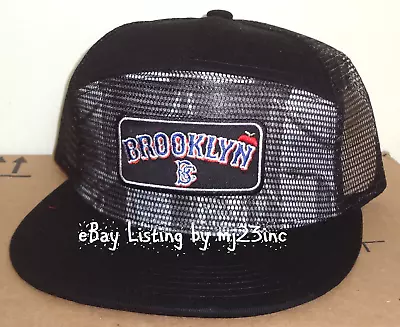 Brooklyn Cyclones Sga Brooklyn Bridge Photo Cap Black Snapback Mesh Trucker Hat • $24.97