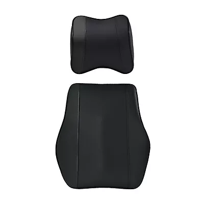 Memory Foam Seat Cushion Back Lumbar Support For Car Office Chair • $30.99