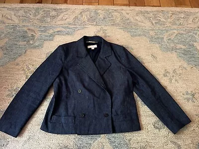 Michael Kors Womens Blazer Navy Blue Size 14 • $30