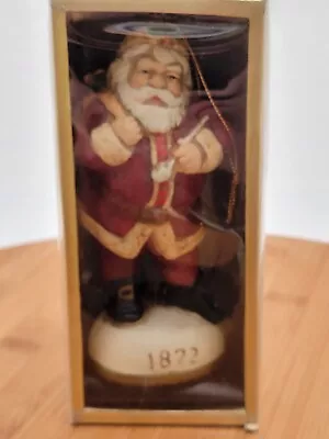 Memories Of Santa Christmas Ornament 1872 Vintage • $9.99