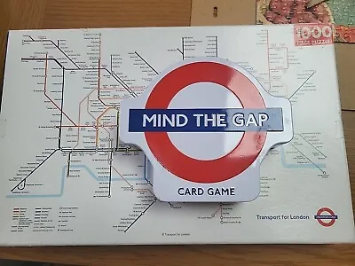 Robert Frederick London Underground Map Jigsaw Puzzle & Mind The Gap Card Game • £19.50