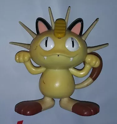 $11.87 • Buy Vintage Rare 90s Sound Activated Talking Meowth TOMY Nintendo Pokemon Figure Toy