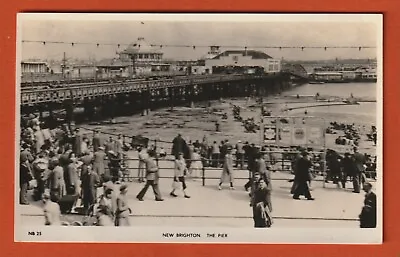 £1 • Buy Tokim Real Photo Postcard, The Pier, New Brighton