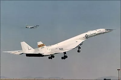 Poster Many Sizes; Xb-70A #1 Taking Off On Research Flight Escorted By Tb-58 • $160.11