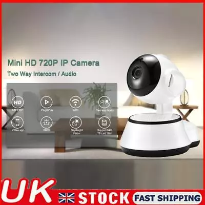 V380 WiFi Surveillance Camera Infrared Night Vision Home Security IP Camera • £19.19