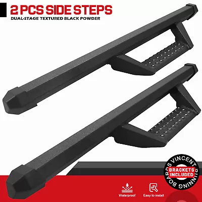 Fit 2017-2024 Ford F250 Regular Cab 3  Running Board Side Step Nerf Bar BCKA • $145.83