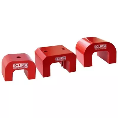 Eclipse Magnetics - Industrial Alnico 5 Horseshoe Power Magnet 812 40mm • £27.78