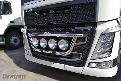 Grill Bar A For Volvo FH5 2021+ Stainless Steel Front Bumper Guard Accessories • $677.52