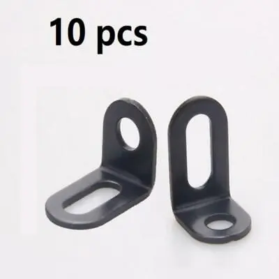 10pcs Metal Corner Braces Brackets Right Angle L Shape Brace Bracket Bl FrA D_~~ • $7.70