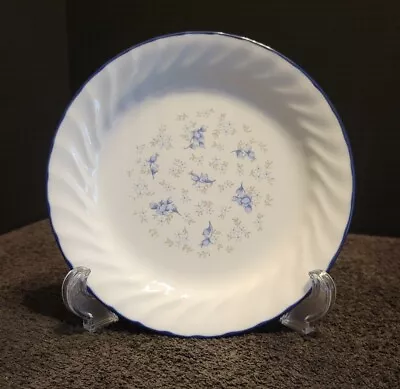  Blue Fleur  Swirl Salad Plate By Corning Corelle • $9